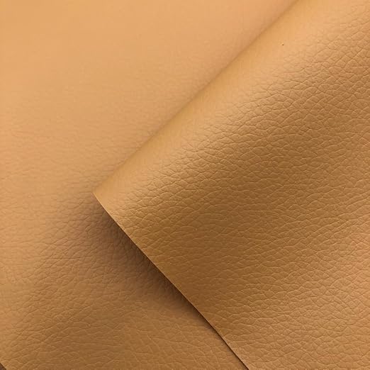 Self Adhesive Leather Repair Patch Dark Yellow Faux Leather Fabric 19.7 x 54 Inch Leather Repair Tape Kit for Upholstery, Furniture, Couch, Sofa, Car Seats, Chairs