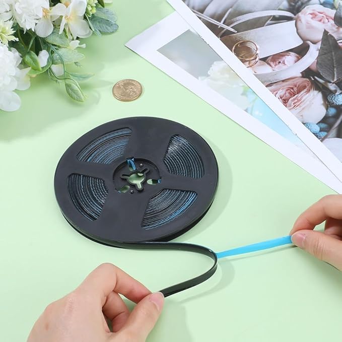GORGECRAFT 9.84 Feet x 0.31 Inch Caulk Strip Self Adhesive Peel and Stick Molding Trim Strips Black Decorative Caulking Gap Sealant Edging Tape Border for Stove Sink Toilet Bathtub Wall Edge Cabinet