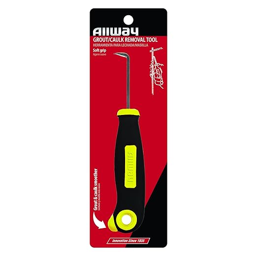 ALLWAY GCR Soft-Grip Grout & Caulk Removal Tool