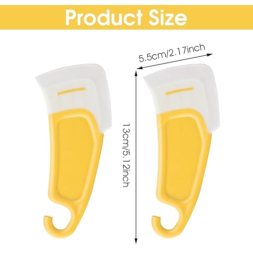 2 Pcs Silicone Spatula for 3D Printing Resin Removal 3D Resin Printer Accessories Must-Have 3D Resin Printer Tool for Resin Transfer and Protect Release Film Silicone Scraper Resin Spatula Tools