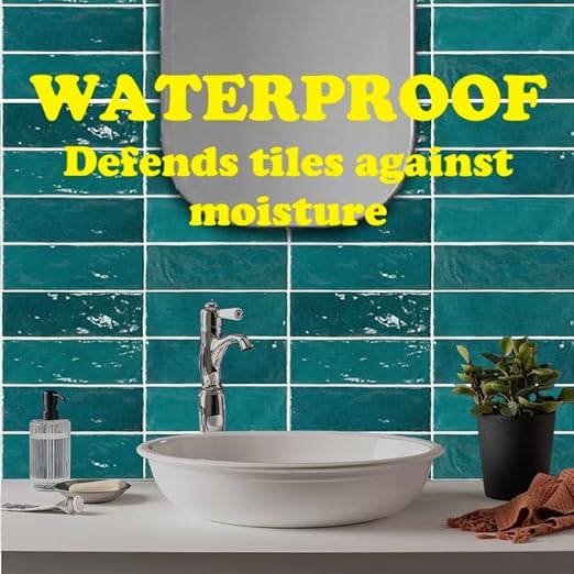 Waterproof Wall Tile Grout Black Cartridge Ready Mixed 16oz / 450g Fast Drying Wall Grout Repair Kit Black, Grout Reviver for Shower, Bathroom, Kitchen, Quick Drying Tile Gap Filler