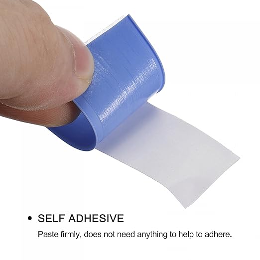 uxcell Waterproof Seal Caulk Strip Tape Self Adhesive 0.87" W x 10.5'L PVC Sealing Tape for Kitchen Bathroom Blue