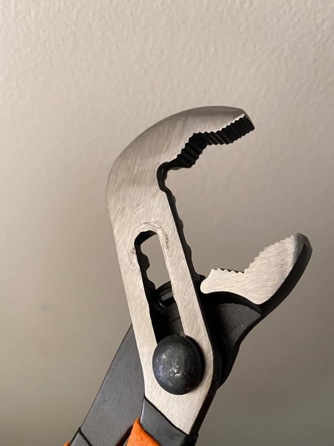 Edward Tools Groove Joint Pliers Set - 10" and 8" Tongue and Groove Joint Pliers for Plumbing and Home Repairs - Heavy-Duty Drop Forged Steel Water Pump Pliers - Non Slip Grip