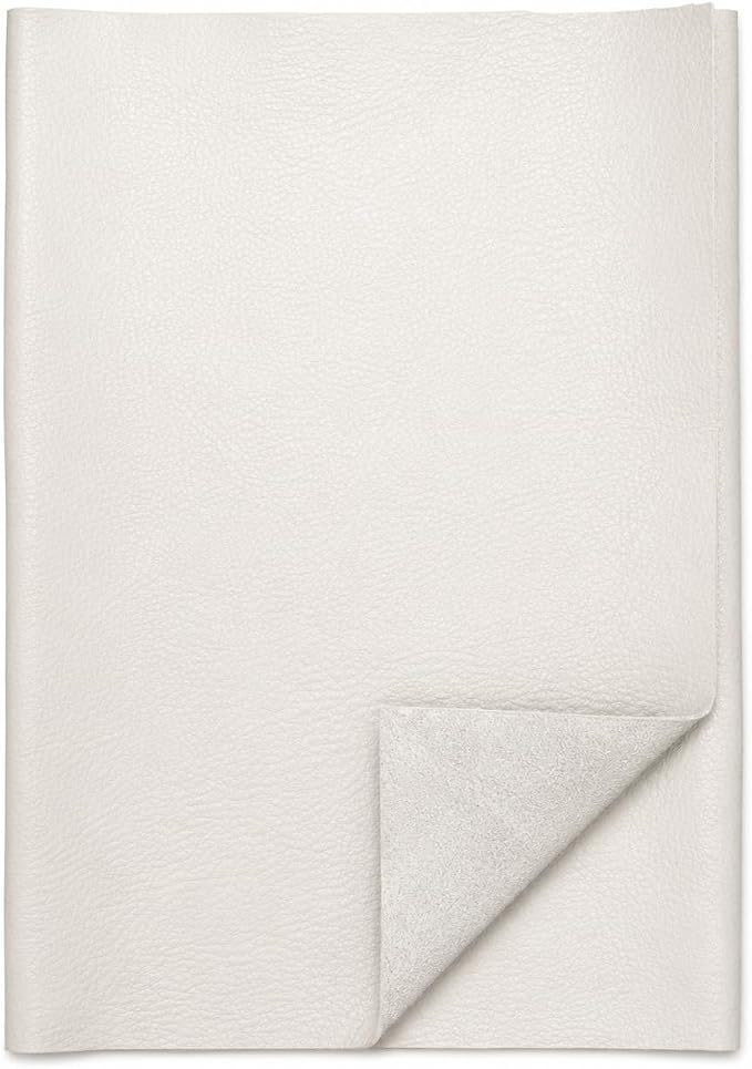 REED Leather HIDES - Cow Skins (40 Square Foot, White) | Arts and Crafts
