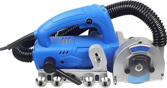 Electric Grout Removal Tool, Tile Grout Remover Machine with 9000RPM & Diamond Blade for Cleaning Grout Between Tiles, Floor DIY Regrouting Tool 220V