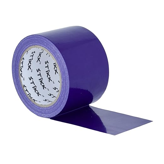 STIKK Purple Duct Tape, 3 inch x 25 Yards, Heavy Duty Waterproof Tape for Repairs and Projects
