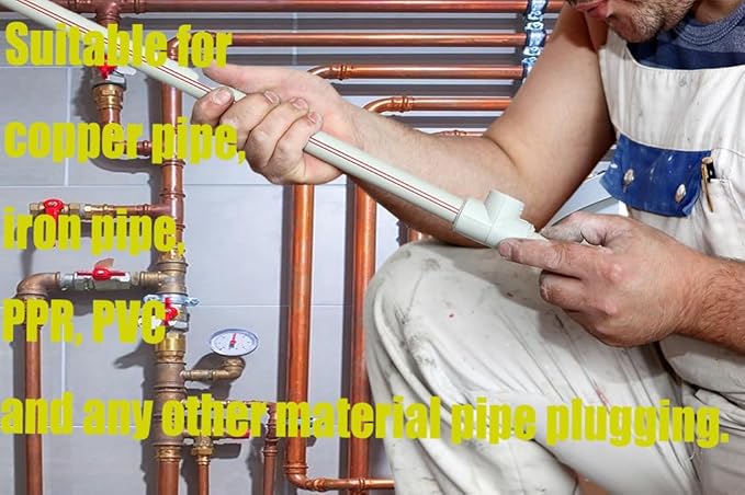 Pipe Water Stopper Kit - Hot-Melt Water Stop Needles for Fast Water Line Pipe Repairs - Stainless Steel Home Improvement/Renovation Plumbing Tool for Professional Plumber