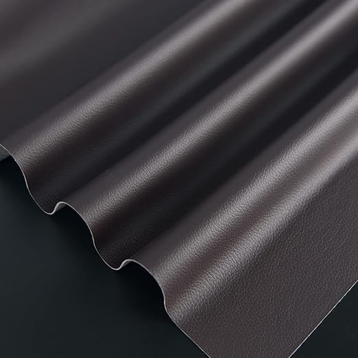 Leather Repair Patch 36X79 inch Large Self-Adhesive Leather Repair Tape, Reupholster Leather Patches for Furniture Couch Chairs Car Seat (Dark Brown, 36x79 inch)