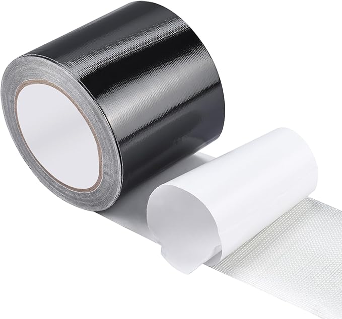 RealPlus RV Underbelly Tape 4" x 50' RV Underbelly Material Belly Tape with Permanent Sealing Adhesive for Camper Travel Trailer Mobile Home (Extra-Sticky)
