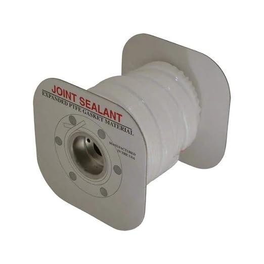Lamons Expanded Joint Sealant PTFE, 1/2” Wide x 30 feet Long, (1 Spool)