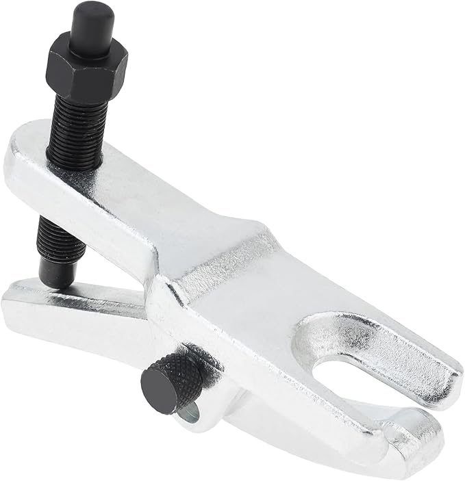 ChgImposs 6.3 Inch Ball Joint Separator, Adjustable Ball Joint Removal Tool, Heavy Duty High Carbon Steel with Black Oxide Pins, Universal Fit for Cars, Trucks & SUVs (Silver)