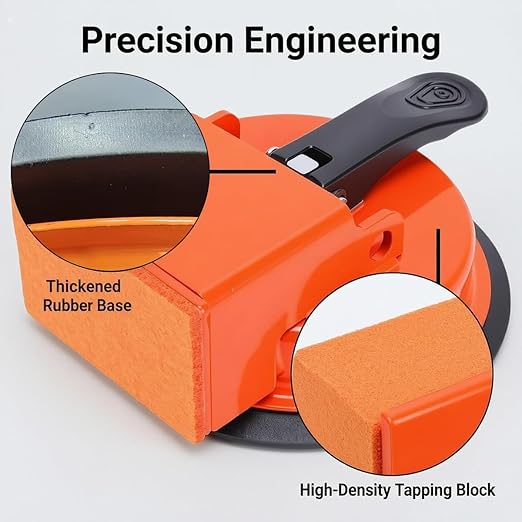 Floor Gap Fixer Tool,2026 New Heavy Duty Floor Gap Fixer Tool,Made of Iron & Enhanced Suction Cup for Fixer Laminate, Wood, Tile, Vinyl Floor Gap Repair Tool - Efficient Flooring Tools