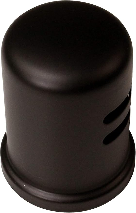 Westbrass D200-1-5-12 1-3/4" x 2-3/4" Solid Brass Air Gap Cap Kit, Skirted, Oil Rubbed Bronze (5-Pack)