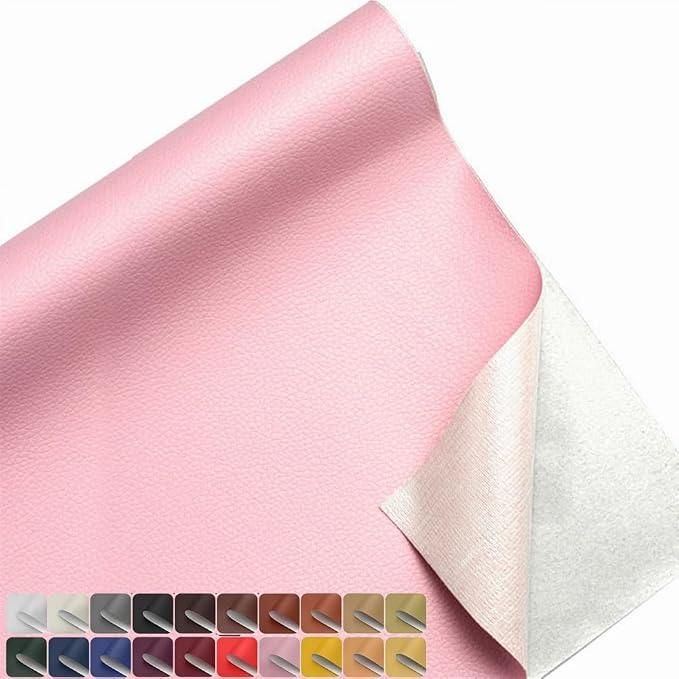20x40 Inches Leather Repair Patch Self Adhesive, Leather Patch Tape for Furniture, Adhesive Leather Tape for Car Seat Repair, Leather Couch Repair Patch Kit