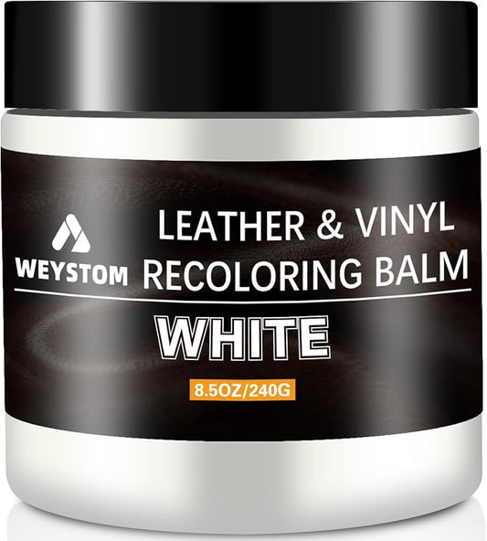 Leather Recoloring Balm, Color Restorer Conditioner, Leather Dye for Furniture, Couch Paint and Repair, Scratch Remover, Leather Color for Couches, Leather Repair Kits