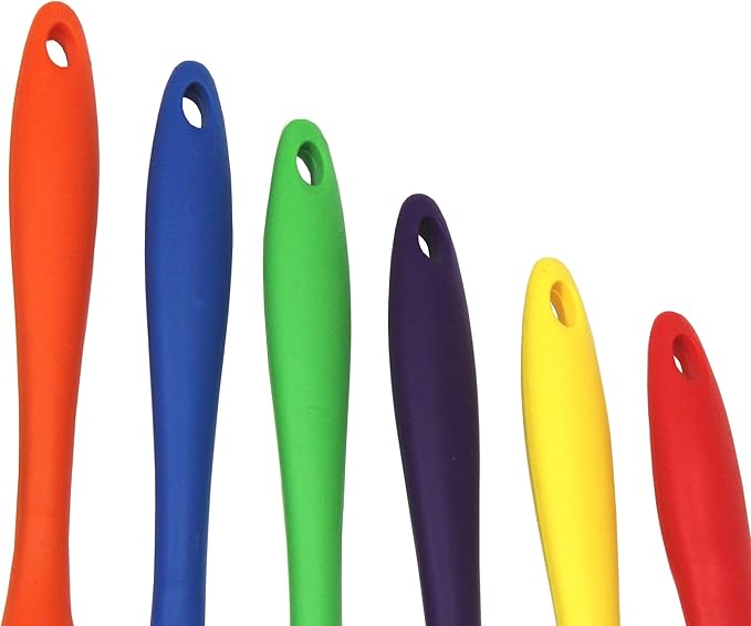 Chef Craft Premium Silicone Spoon Spatula, 11.5 inch, Purple