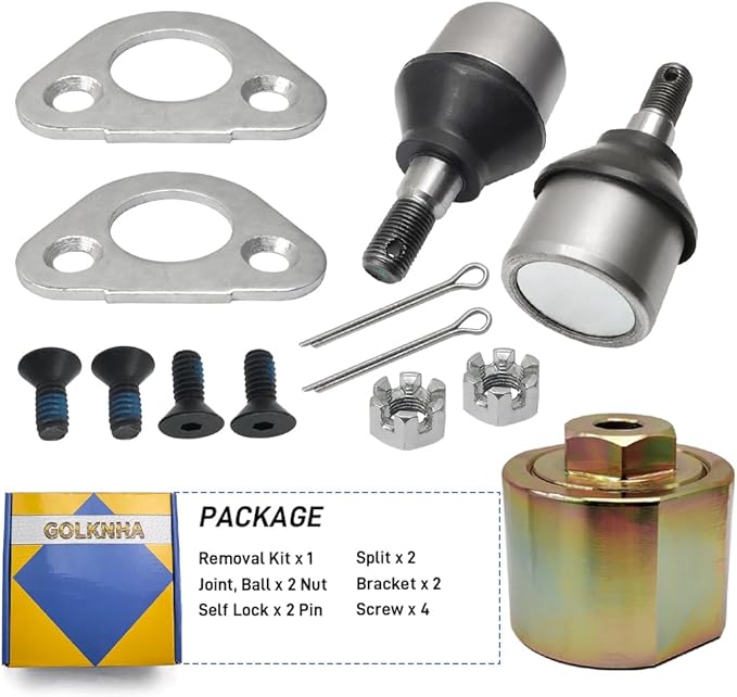 Ball Joint & Bracket Puller Removal Tool Kit Compatible with Polaris Sportsman Magnum Ranger Scrambler Trail Blazer Trail Boss Xpedition Xplorer Big Boss OEM# 7061158 7080927 7061153 7512284 5211121
