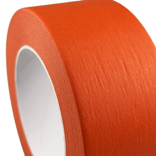 2 Inch Orange Wide Masking Tape, 2 Inch X 55 Yard | Orange Painters Tape