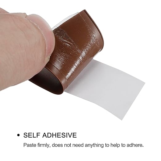 uxcell Waterproof Seal Caulk Strip Tape Self Adhesive 1.5" W x 10.5'L PVC Sealing Tape for Kitchen Bathroom Brown