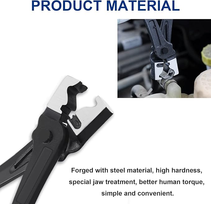 Tnisesm Hose Clamp Pliers Clic-R Type for Automobile Collar Pliers CV Boot Clamp Repair Tools