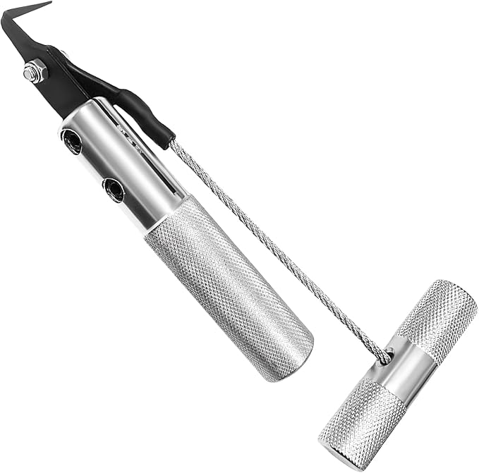 Windshield Removal Tool, Aluminium Alloy Auto Windscreen Replacement Tool with Steel Blade, Professional Window Glass Trim Remover for Sedan Truck SUV, Car Accessories