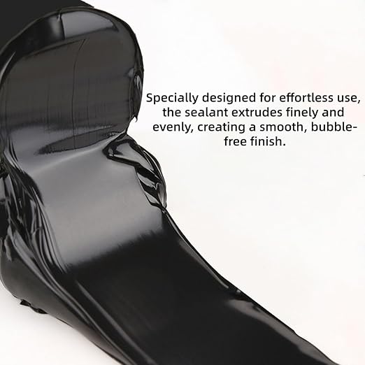700g Glass Glue Strong Waterproof Sealant Outdoor Wall Crack Repair Glue 995 High Viscosity Sun Protection, L-995 Waterproof Sealant 9900, All Purpose Super Bonding Structural Sealant (Black*1)