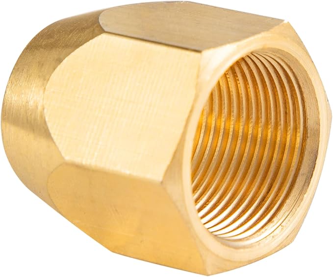 4PCS Soild Brass Air Reusable Hose Splicer For 3/8-Inch ID Hose,3/8" Air Hose Repair Fitting