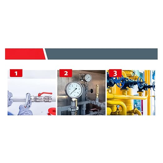 Pipe Repair Tape - Thread Sealing Cord, Pipe Sealing Thread Cord for Fixing, High-Heat Sealant, Water Leak Ribbon with Long-Lasting Finish, Plumbing Repair Unit for Waterproofing and Patching