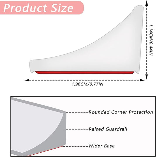 39 Inch Shower Threshold Water Dam, Silicone Barrier Shower Door Bottom Seal Strip, Self Adhesive Waterproof Barrier, for Kitchen Countertop Sink, Cooktop, Bathroom（Semitransparent）