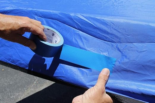 IPG JobSite DUCTape, Colored Duct Tape, 1.88" x 60 yd, Blue (Single Roll)