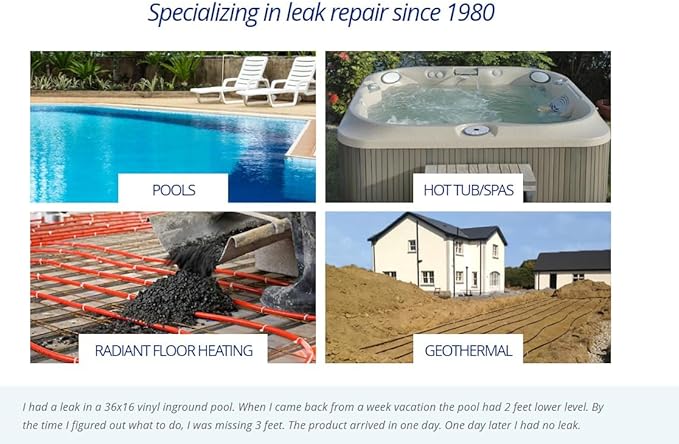 Fix-A-Leak Pool, Spa and Hot Tub Leak Sealer, 32 oz.
