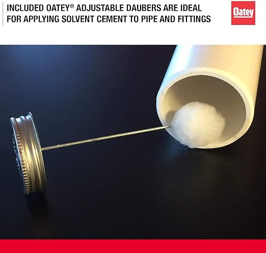 Oatey 4 Oz. All-Purpose ABS, PVC & CPVC Clear Cement & Purple Primer Handy Pack - 1 Each