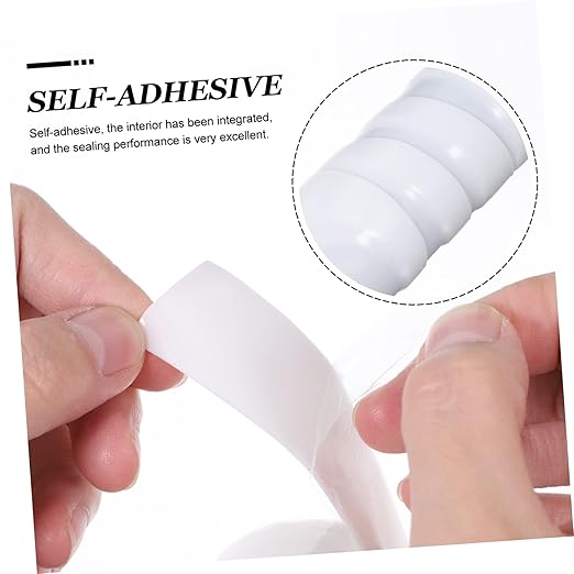 COHEALI 4pcs Seal Tape for Plumbing Flexible Rubberized Repair Tape for Pipe Leaks Cracks and Home Repairs Material Easy to Use