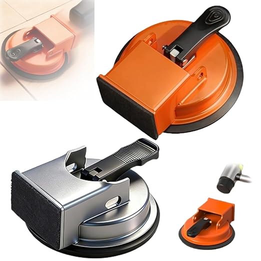 Floor Gap Fixer Tool, Heavy-Duty Laminate Floor Gap Repair Kit, Hardwood Floor Gap Filler, Vinyl Floor Scratch Repair Tool for Home Flooring Restoration (Orange+Silver)