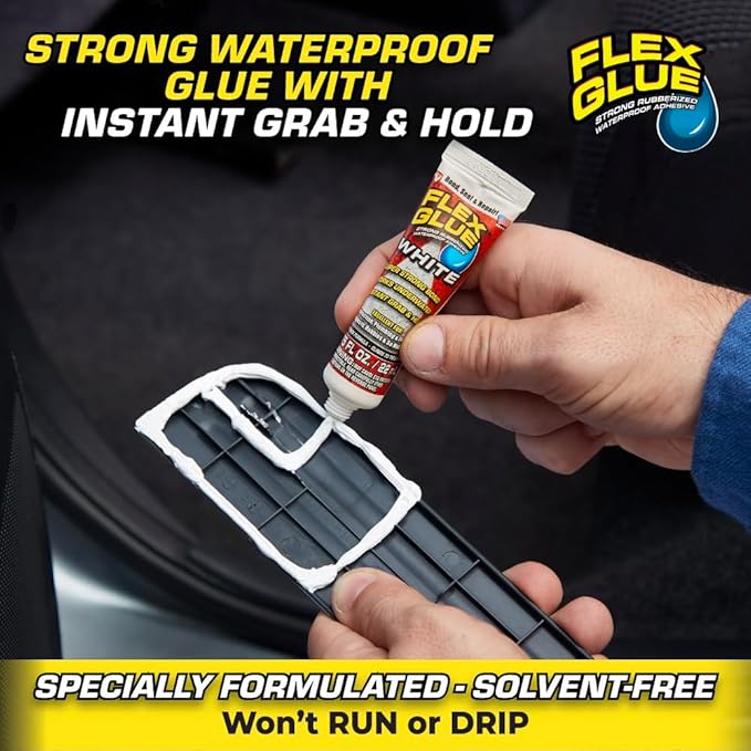 Flex Seal Auto/RV Repair Kit, Super Strong, Waterproof, Rubberized, UV Resistant, Car, Truck, Motorcycle, Seal and Patch, Bond and Repair, Quick Fix for Rips and Tears