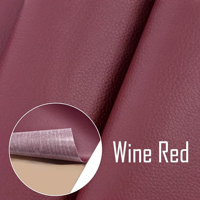 20x14 Inches Leather Repair Patch Self Adhesive, Leather Patch Tape for Furniture, Adhesive Leather Tape for Car Seat Repair, Leather Couch Repair Patch Kit