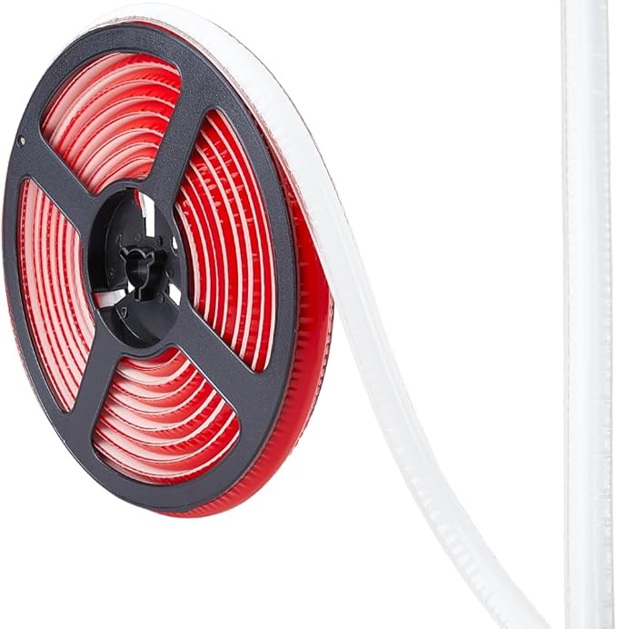 GORGECRAFT 5.5 Yard Ceramic Tile Gap Tape 15mm Self-Adhesive Caulk Strip White Waterproof Sealing Tape Floor Wall Edge Sealant Flexible Triangle Molding Trim for Kitchen Sink Stove Bathtub Toilet