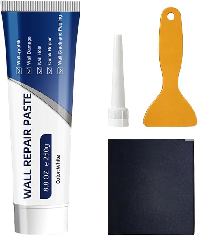 Wall Paste Repair - Mending Drywall Quick Drying Putty | Hole Repair,for Holes Cracks DIY Home Grout Tile Concrete Shower Floor Bathroom