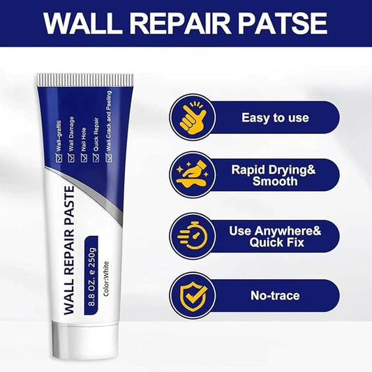 2PCS Efficient Drywall Repair Kit with Scraper, Wall Mending Agent, 2026 Upgrade Quick Drying Wall Mending Agent for Holes & Cracks,Easy Drywall Repair for Nail Holes and Wall Damage