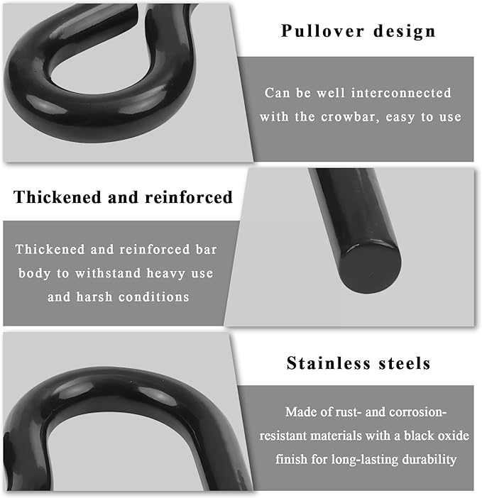 6007 Lower Control Arm Prying Tool, Suspension Specialty Bushing Tool for 7/8 Inches Diameter Pry Bar, Ball Joint Press Separator Installation Remover Control Arm Prying Bar