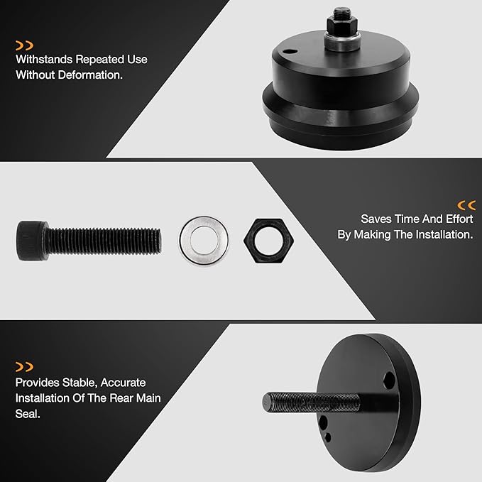 303-1514 Rear Crankshaft Seal Installer Tool - Compatible with 2011-2021 Ford 6.7L Super Duty F250 F350 F450 F550; 2016-2021 F650 F750 6.7L Power Stroke Diesel - Replaces# ST-138
