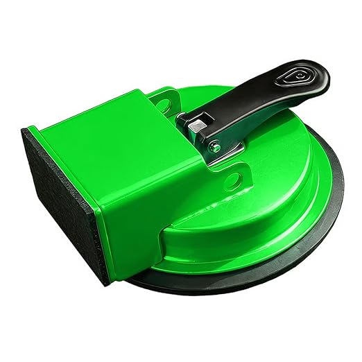 Sakerplus Floor Gap Fixer Tool, Heavy Duty Flooring Gap Repair Tool with Enhanced Vacuum Suction Cup for Laminate, Vinyl, Hardwood & Tile Floors (Green*1)