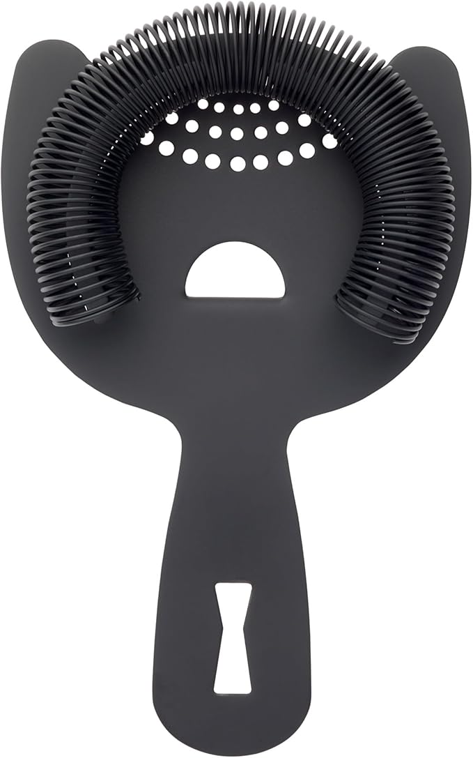 Barfly Heavy Duty Spring Bar Strainer, Matte Black