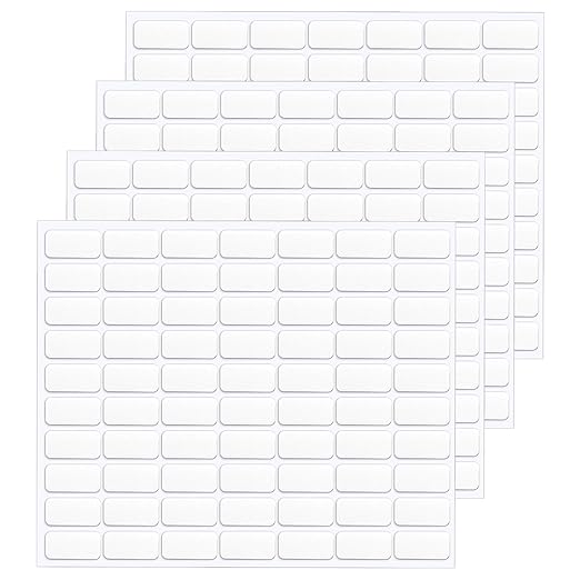 JANYUN 280 Pcs Mounting Putty, Double Sided Sticky Dots Clear Poster Putty | Removable Sticky Tack,No Trace Balloons for Wall Hanging Pictures Adhesive Putty for Home Office Crafts Decor 20x10mm