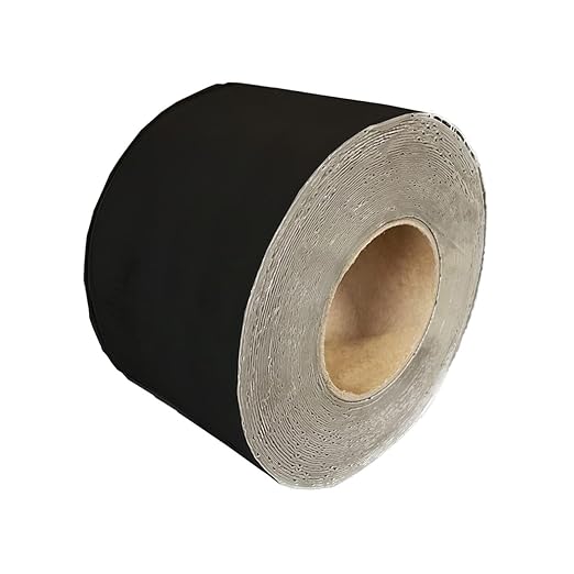 RV Roof Tape, 4" x 50' Black, RV Sealant Tape for Camper Roof Repair, Trailer Roof Sealant, Stop Camper Roof Leaks, UV-Resistant - Eternabond Equivalent (4" x 50', Black)