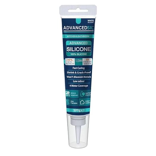 Clear Silicone Sealant Waterproof, 100% Silicone Clear Caulk for Kitchen, Bathroom, Shower, Sink, Window and Door, Waterproof Sealant with Finishing Tool for a Professional Finish