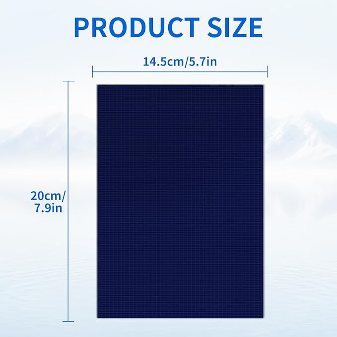 Waterproof Self-Adhesive Nylon Fabric Repair Tape - Tent Repair Kit,4pcs Fabric Patches for Jacket, Clothes, Puffer Down Jacket,Sleeping Bag, Outdoor Gear Tenacious Repairs Tape, NavyBlue