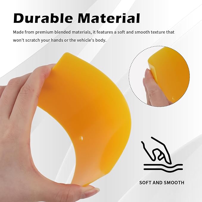 9PCS Body Filler Spreader Tool with 4/5/6 Inch,Multi-Purpose Car Body Filler Kit for Car Bodies Applying Fillers,Caulks,Glazes,Putties,Reusable Professional Automotive Tools