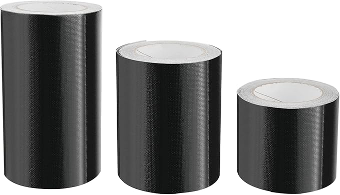 RealPlus 6" x 50' RV Underbelly Tape Waterproof Belly Tape with Permanent Sealing Adhesive for Camper Travel Trailer Mobile Home, Tear Repair Patch