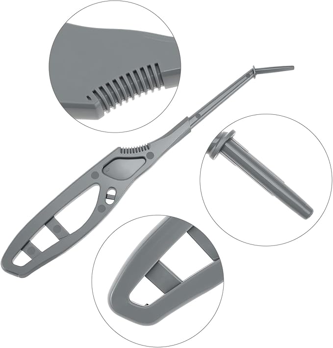 QWORK Caulking Tool Kit, Silicone Finishing Tools with 9 Interchangeable Pads for Tight Areas